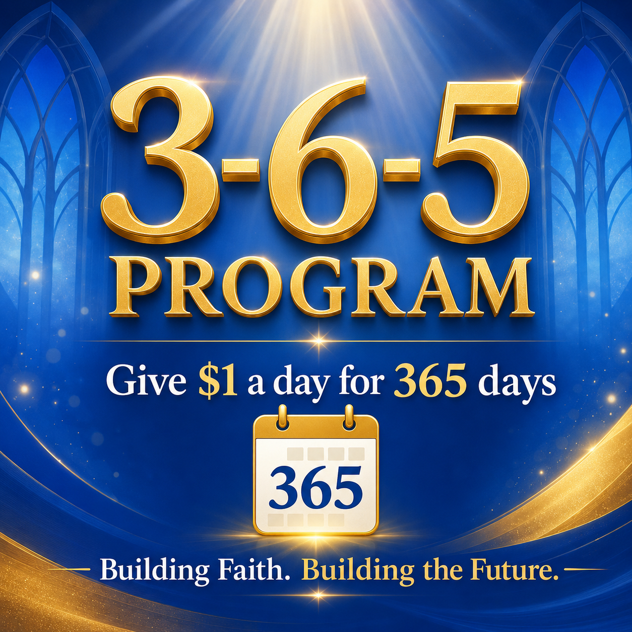 3-6-5 Fundraising program