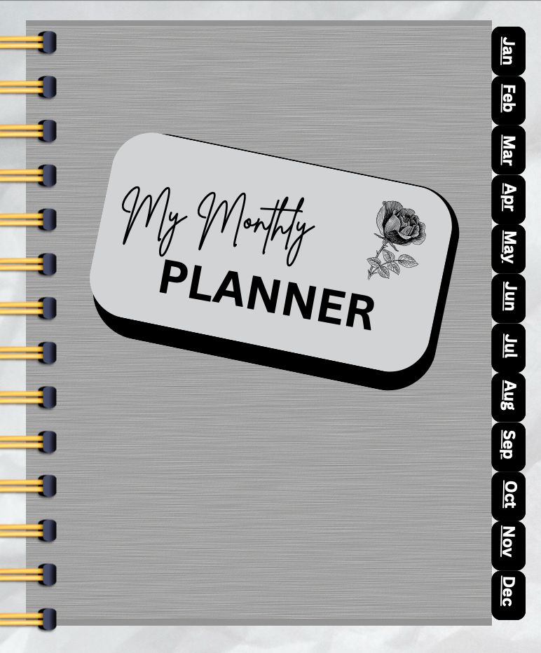 My Monthly Planner